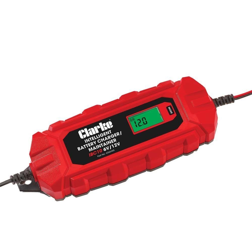 Clarke Clarke IBC10 6/12V Intelligent 10A Battery Charger - Image 1