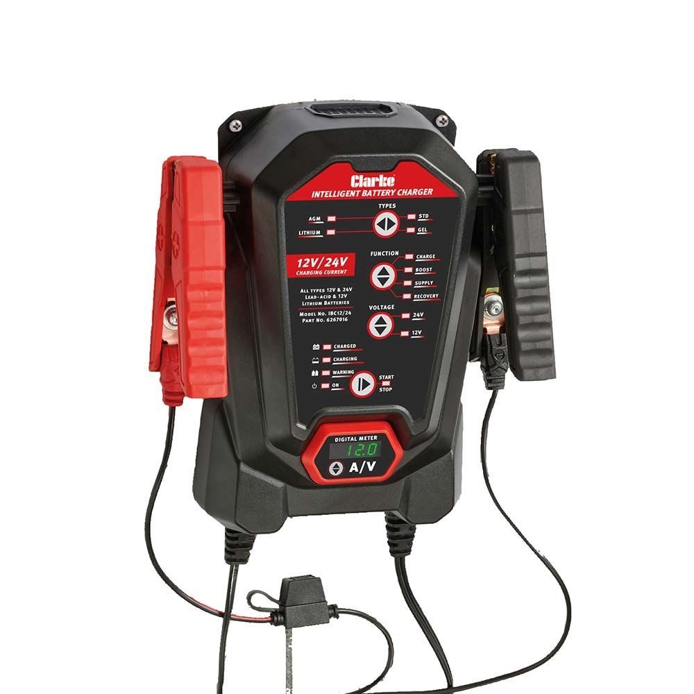 Clarke Clarke IBC12/24 Intelligent Battery Charger - Image 1