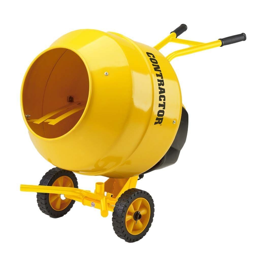 Clarke Contractor CCM160 160L Concrete Mixer with Stand (230V) - Image 1