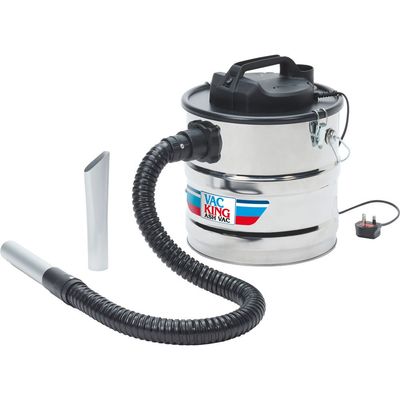 Clarke Vac King ASHVAC1200-B 1200W Stainless Steel Ash Vacuum Cleaner
