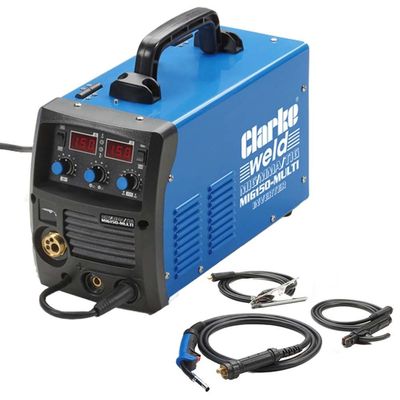 Clarke Clarke MIG150 140 Amp Multi MIG/TIG/MMA Inverter Welder