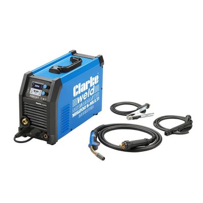 Clarke Clarke MIG200 S-MULTI 200A MIG/TIG/MMA Synergic Inverter Welder