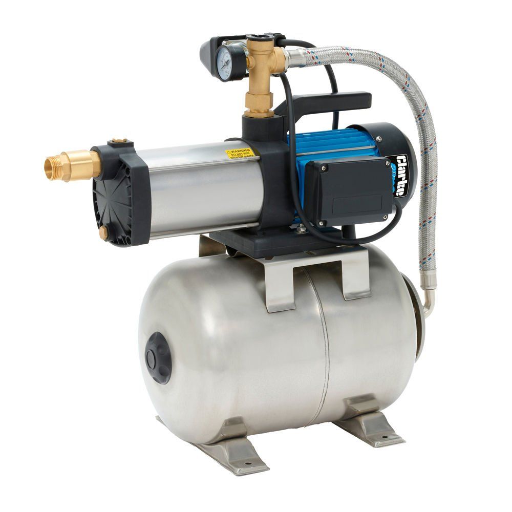 Clarke Clarke CBT1400SS 1" 1650W 90Lpm 50m Head Stainless Steel Booster Pump (230V) - Image 1