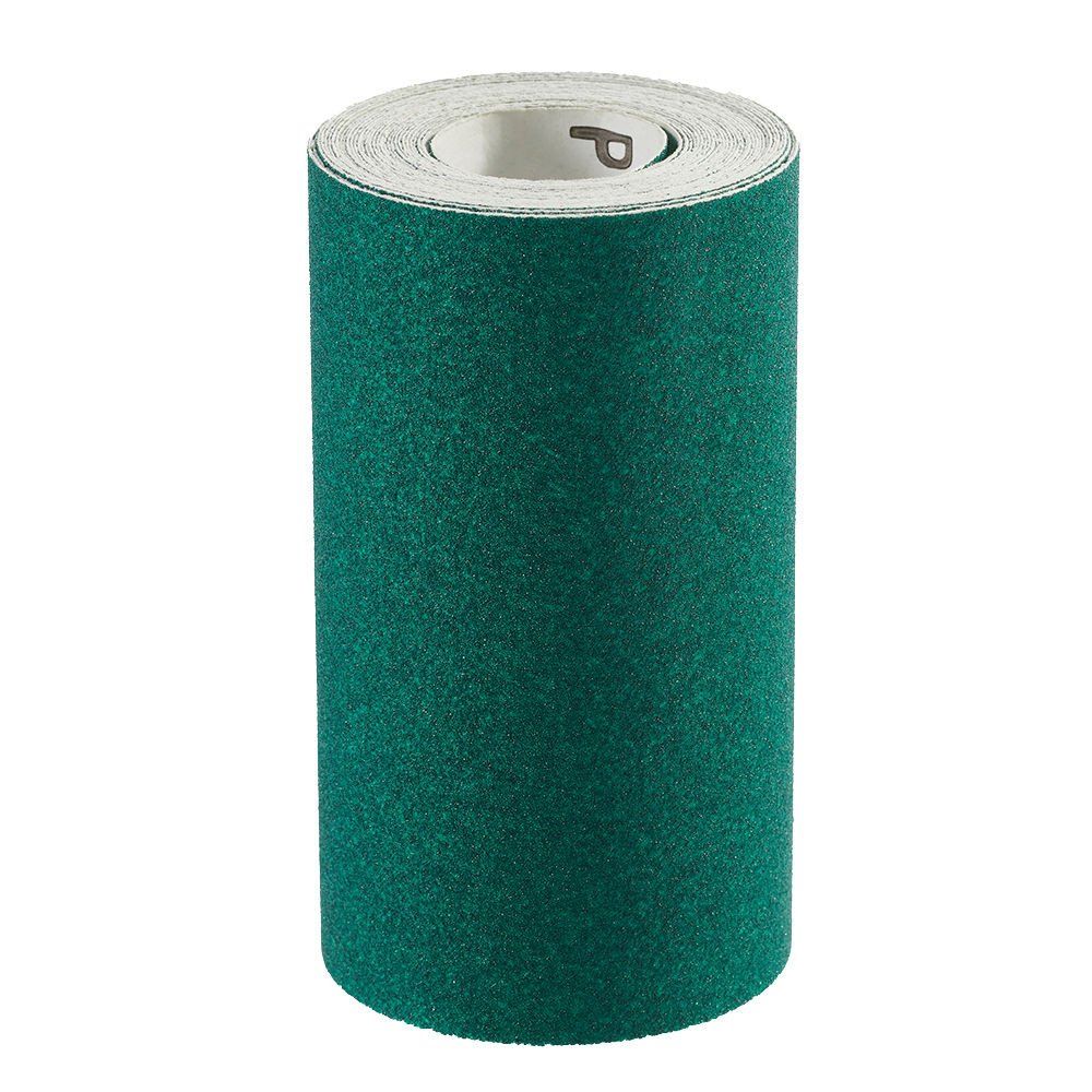 Clarke Clarke Green Aluminium Oxide Roll 5m x 115mm - Image 1