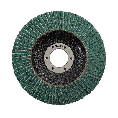 Clarke Clarke 115mm Zirconium Flap Disc 22mm Bore