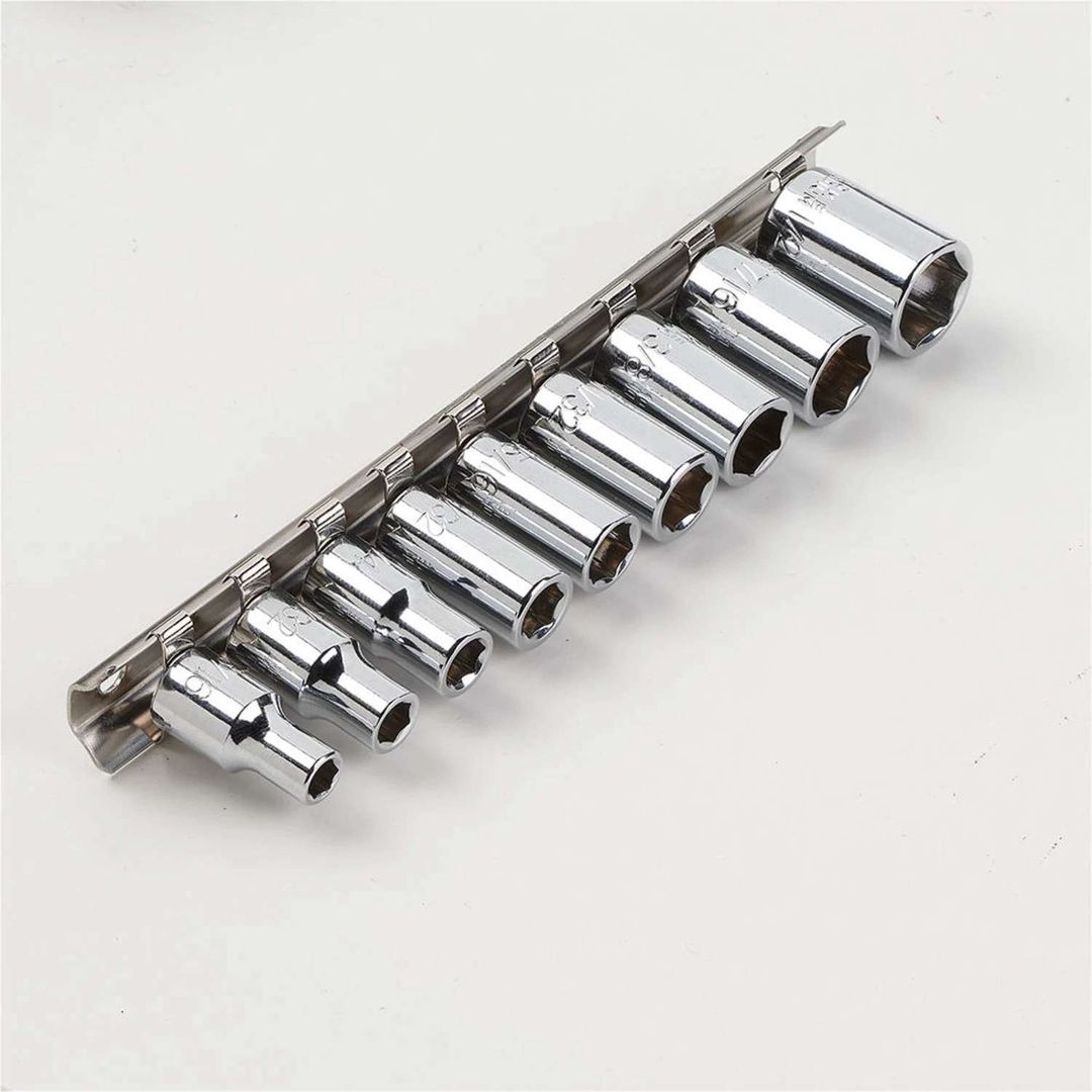 Clarke Clarke PRO415 1/4"D Socket Set on Clip - AF 9 pc - Image 1