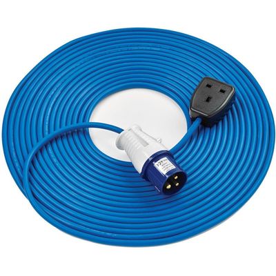 Clarke Clarke EL16-B 14m 16A Plug to 13A Socket Extension Lead (230V)