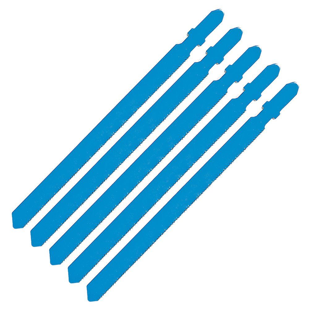 Clarke Clarke 5Pcs 6 TPI Fast Cut Jigsaw Blades for Wood - Image 1