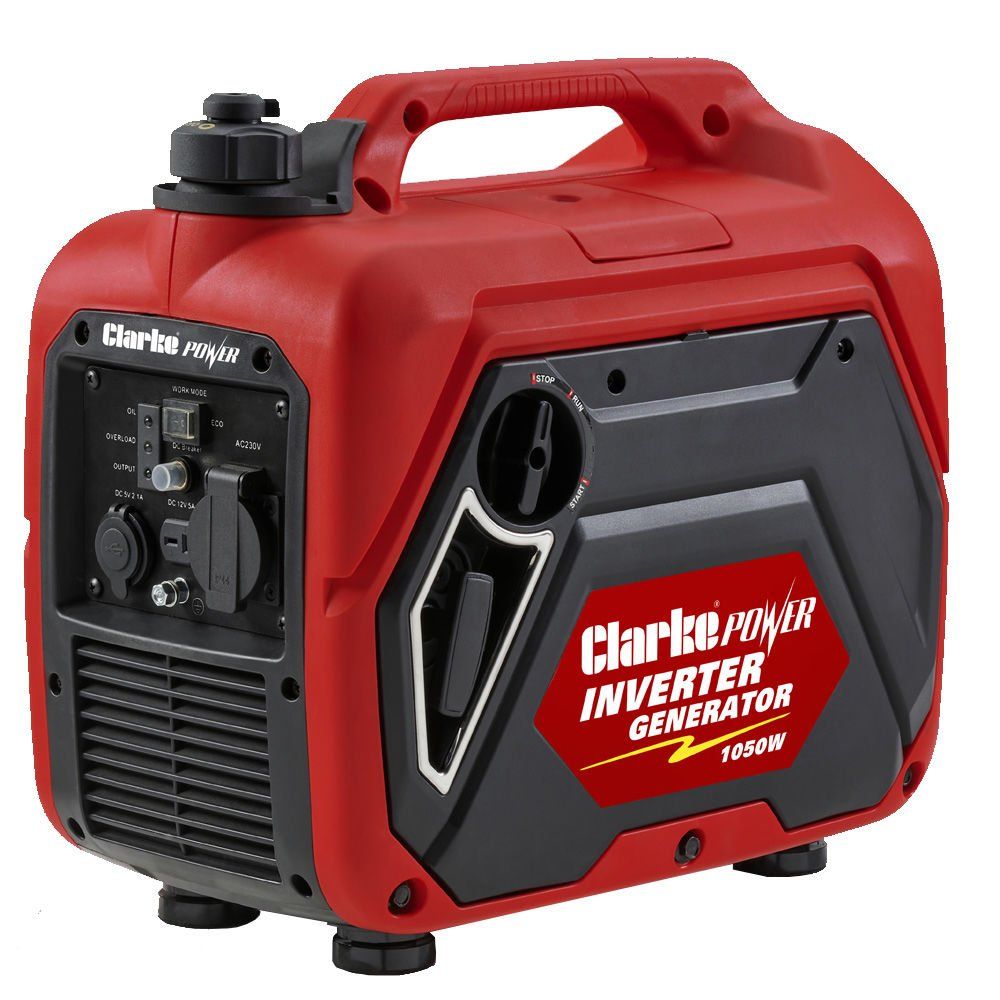 Clarke Clarke IG1100 1050W Petrol Inverter Generator - Image 1