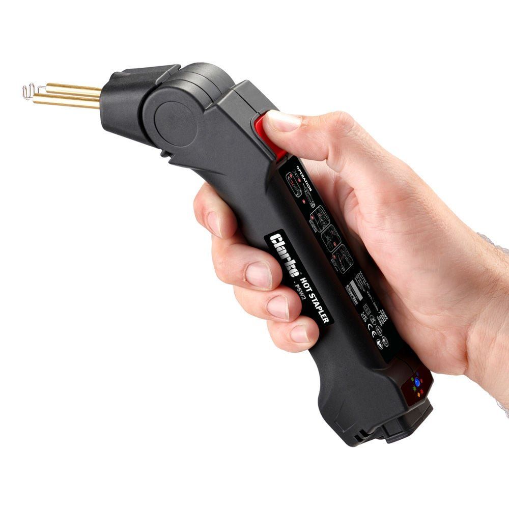 Clarke Clarke PSW2 Rechargeable Hot Staple Kit for Repairing/Welding Plastic - Image 1