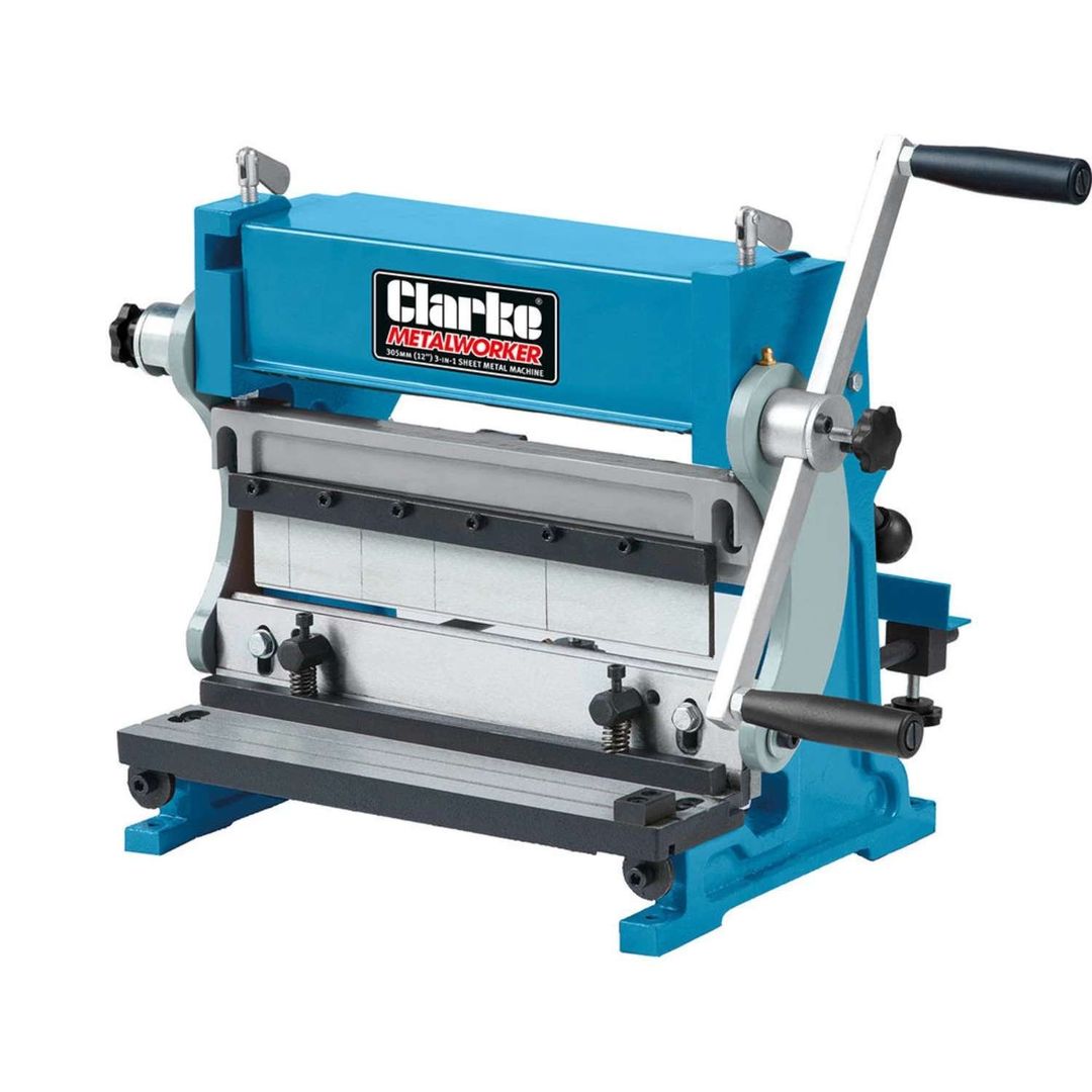 Clarke SBR305B 3 in 1 Universal 305mm Sheet Metal Machine - Image 1