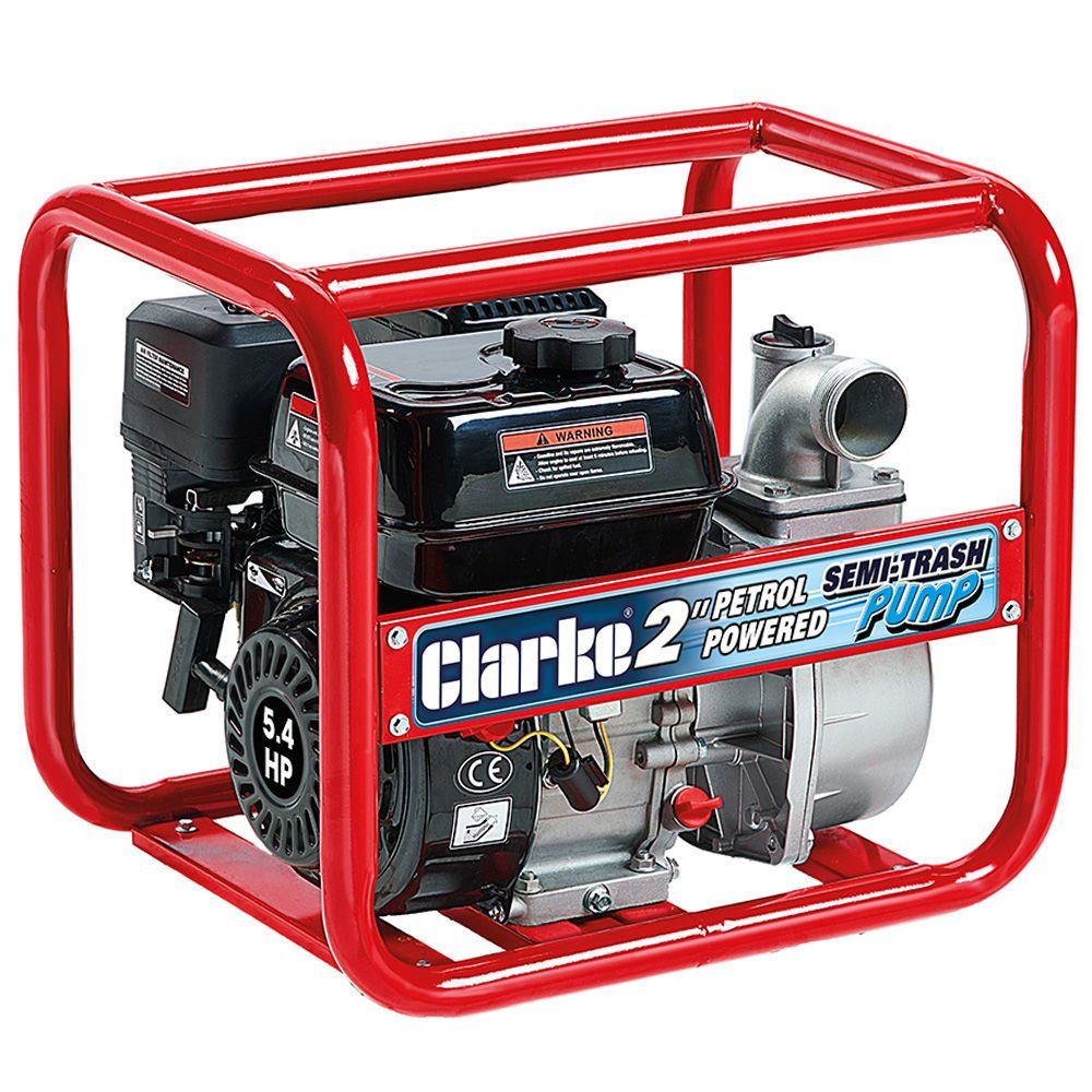 Clarke Clarke PF50 Petrol Powered 2" Full-Trash Water Pump - Image 1