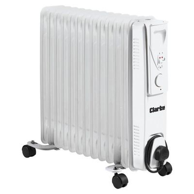 Clarke OFR13/250B 2.5kW Oil Filled Radiator - Thumbnail 2