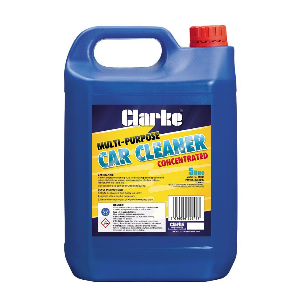 Clarke Clarke MPC5 Multi-Purpose Car Cleaner 5L - Image 1