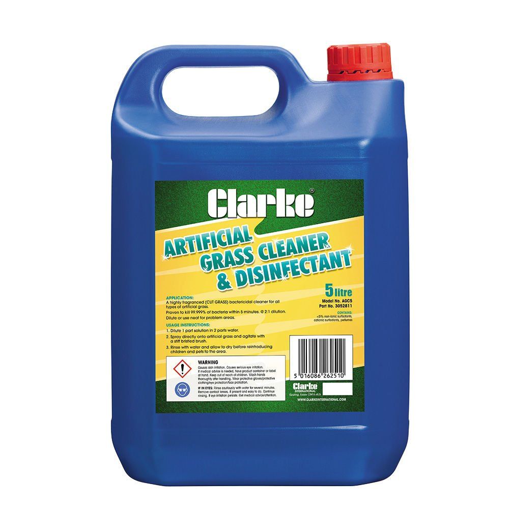 Clarke Clarke AGC5 Artificial Grass Cleaner & Disinfectant 5L - Image 1