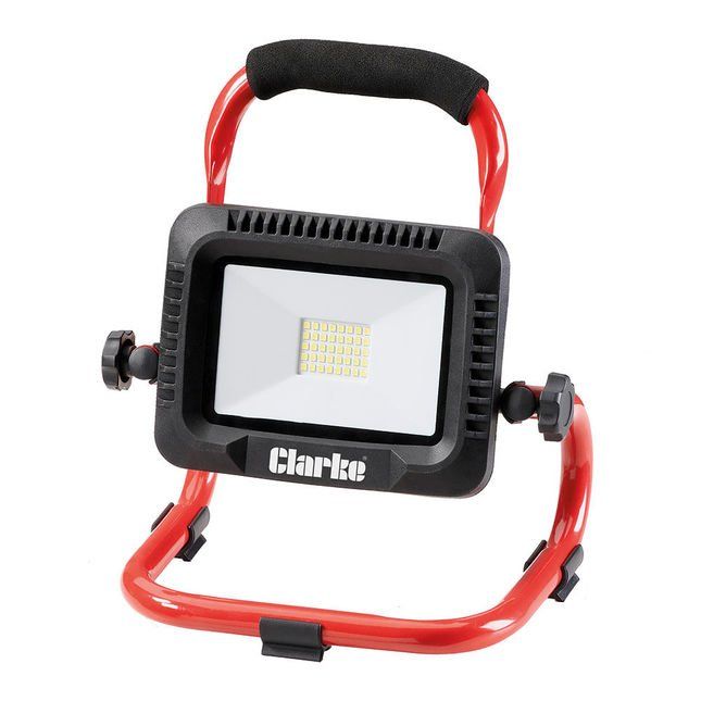 Clarke SMD2000R 20W Rechargeable Foldable Work Light (2000lm) - Image 1