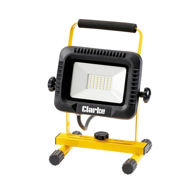 Clarke 2700/1 LED Work Light with Floor Stand (110V) - Image 1
