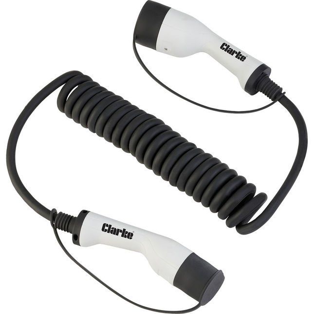 Clarke CEV32CC Type 2 to Type 2 EV Charging Cable – 230V / 32A (7.4kW) - Image 1