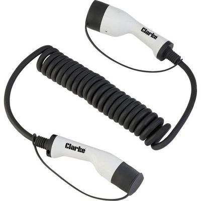 Clarke CEV32CC Type 2 to Type 2 EV Charging Cable – 230V / 32A (7.4kW)