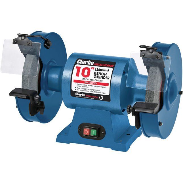 Clarke CBG250 750W 250mm Bench Grinder (230V) - Image 1