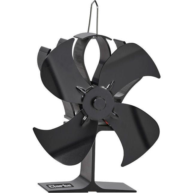 Clarke CSF4B 4 Blade Heat Powered Stove Fan - Image 1