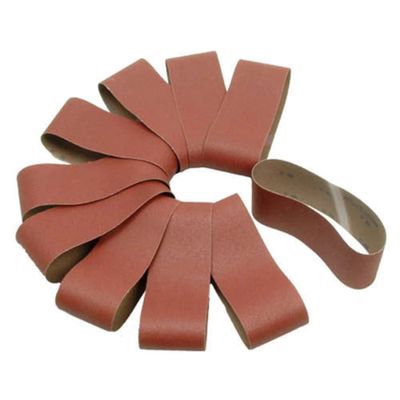 Clarke Clarke Aluminium Oxide Sanding Belts for CBS2 – 100x610mm 80 Grit (Pack of 10)
