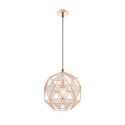 Endon Hex Pendant Light Copper - Thumbnail 2