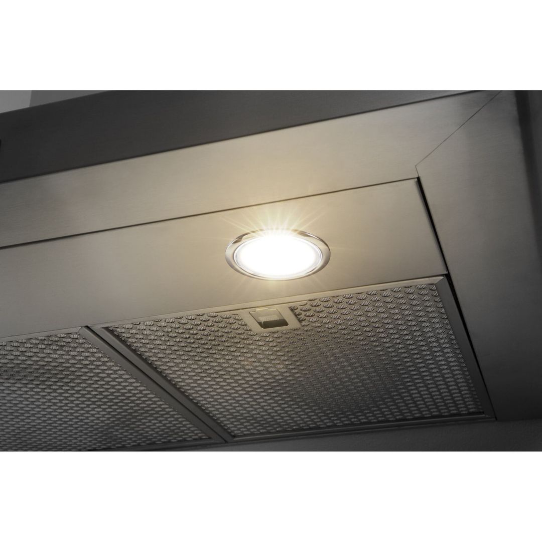 Hotpoint PHC77FLBIX 70cm Chimney Cooker Hood - Stainless Steel - Image 1
