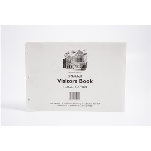 Guildhall Visitor Book Loose Leaf Refills (Pack 50 Sheets) T40/RZ - Image 1