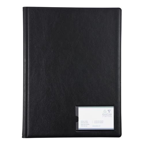 Guildhall A4 Display Book 12 Pocket Black - Cdb12z - Image 1