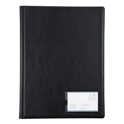 Guildhall A4 Display Book 12 Pocket Black - Cdb12z