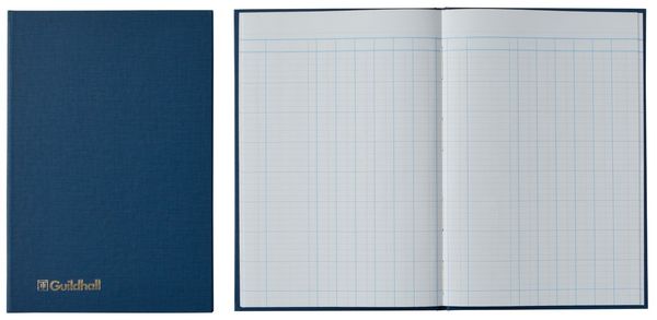 Exacompta Guildhall Account Book 80 Pages 6 Cash Columns 31/6 1018