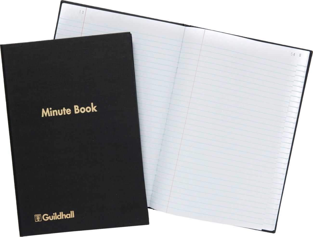 Exacompta Guildhall Minute Book Indexed 160 Pages 1554 - Image 1
