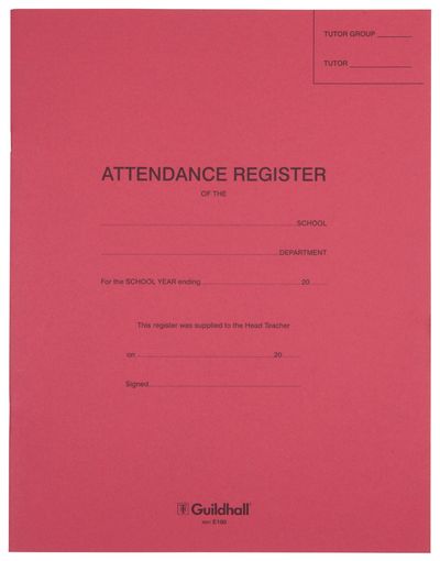 Guildhall Attendance Register E100Z