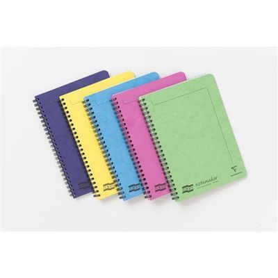 Europa Notemaker A5 Wire Ruled 120 Page Assorted 3155Z (PK10)