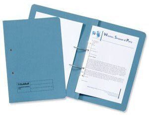 Guildhall Legal Wallet Manilla 356x254mm Full Flap 315gsm Grey (Pack 5