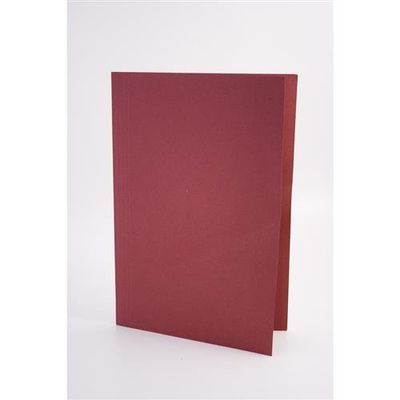 Guildhall Square Cut Folders Manilla Foolscap 315Gsm Red (Pack 100) - Fs315-Redz