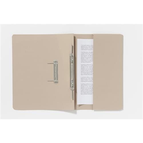 Guildhall Spring Pocket Transfer File Manilla Foolscap 285gsm Buff (Pack 25) - 347-BUFZ - Image 1