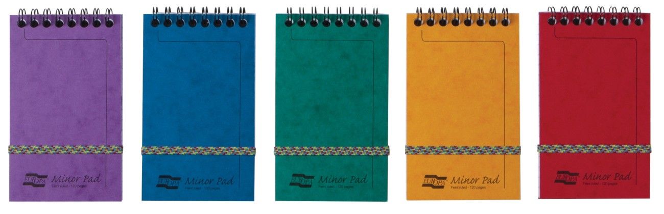 Clairefontaine Europa Minor Notepad 127x76mm Assorted A (Pack of 20) 4920 - Image 1