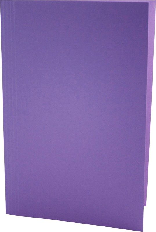 Guildhall Square Cut Folder Manilla Foolscap 250Gsm Mauve (Pack 100) - Fs250-Mvez - Image 1