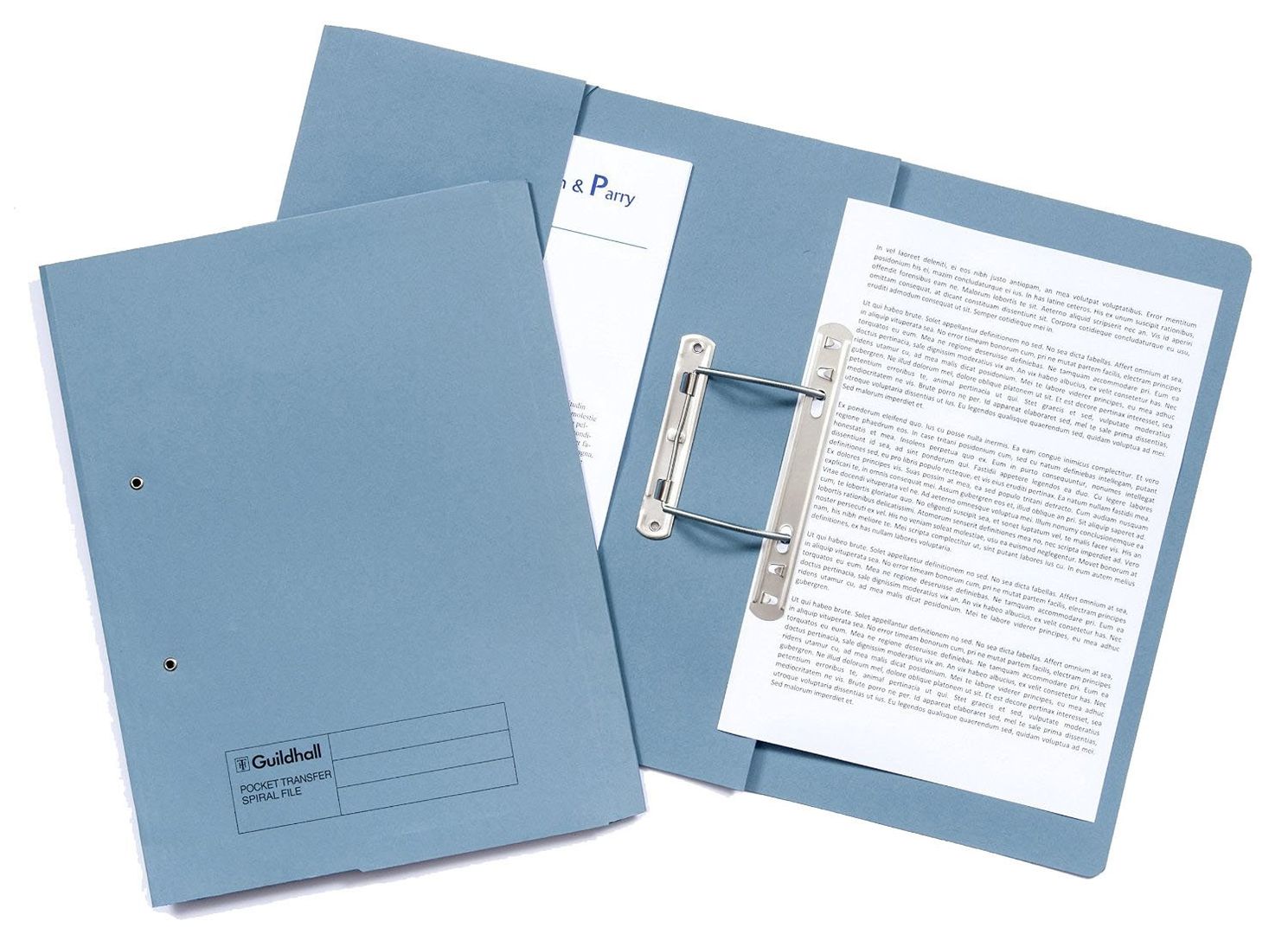Guildhall 349-BLUZ folder Blue 350 mm x 242 mm - Image 1