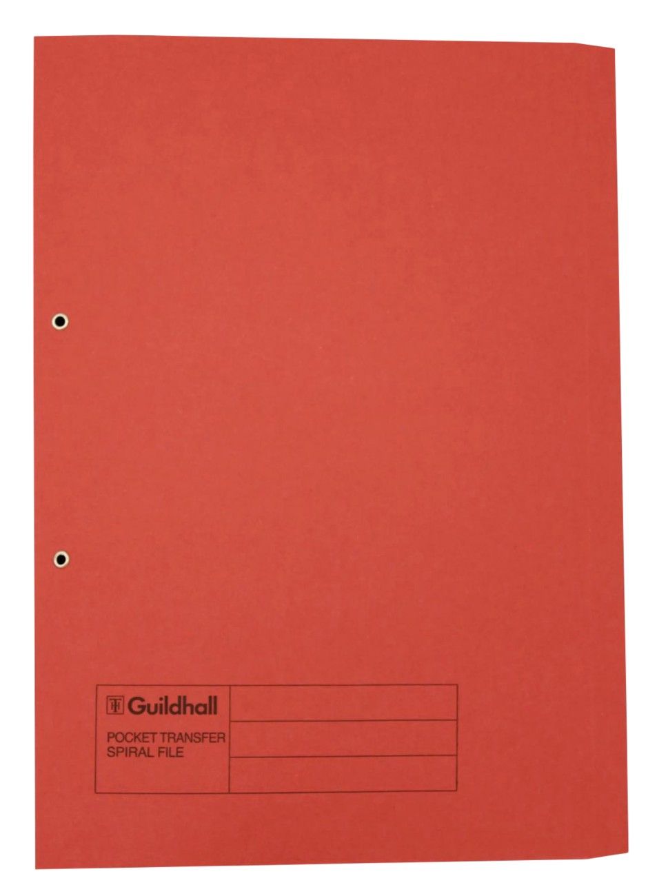 Guildhall 349-REDZ folder Red 350 mm x 242 mm - Image 1