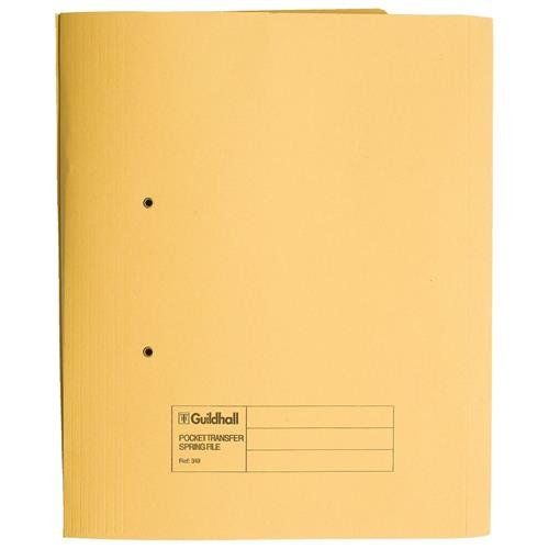 Guildhall 349-YLWZ folder Yellow 350 mm x 242 mm - Image 1