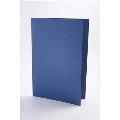 Guildhall Square Cut Folder Manilla Foolscap 250Gsm Blue (Pack 100) - Fs250-Bluz