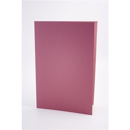 Guildhall Square Cut Folder Manilla Foolscap 250Gsm Pink (Pack 100) - Fs250-Pnkz - Image 1
