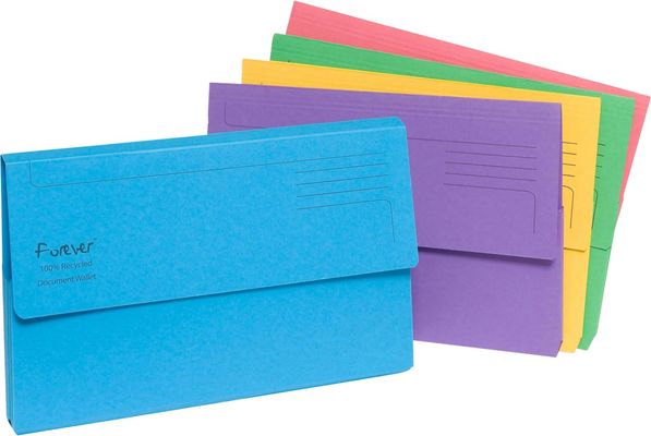 Exacompta 211/5000Z folder Manila hemp Assorted colours A4