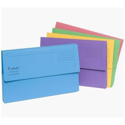 Exacompta 211/5000Z folder Manila hemp Assorted colours A4 - Thumbnail 2