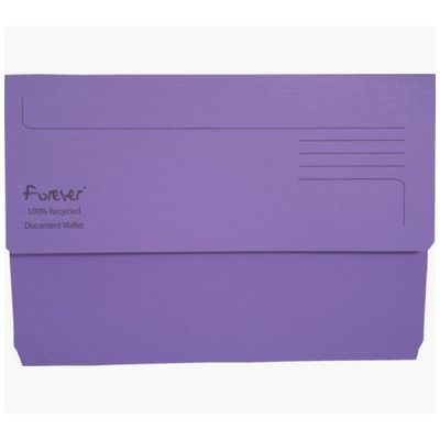 Exacompta 211/5005Z folder Manila hemp Purple A4 - Thumbnail 2