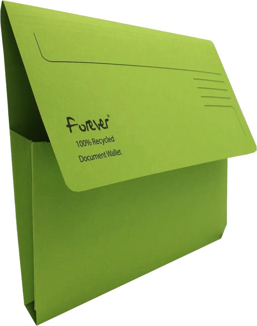 Exacompta 211/5004Z folder Manila hemp Green A4 - Image 1