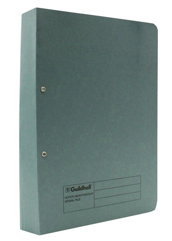 Guildhall Spring Transfer File Manilla Foolscap 420gsm Blue (Pack 25) - 211/7000Z - Image 1